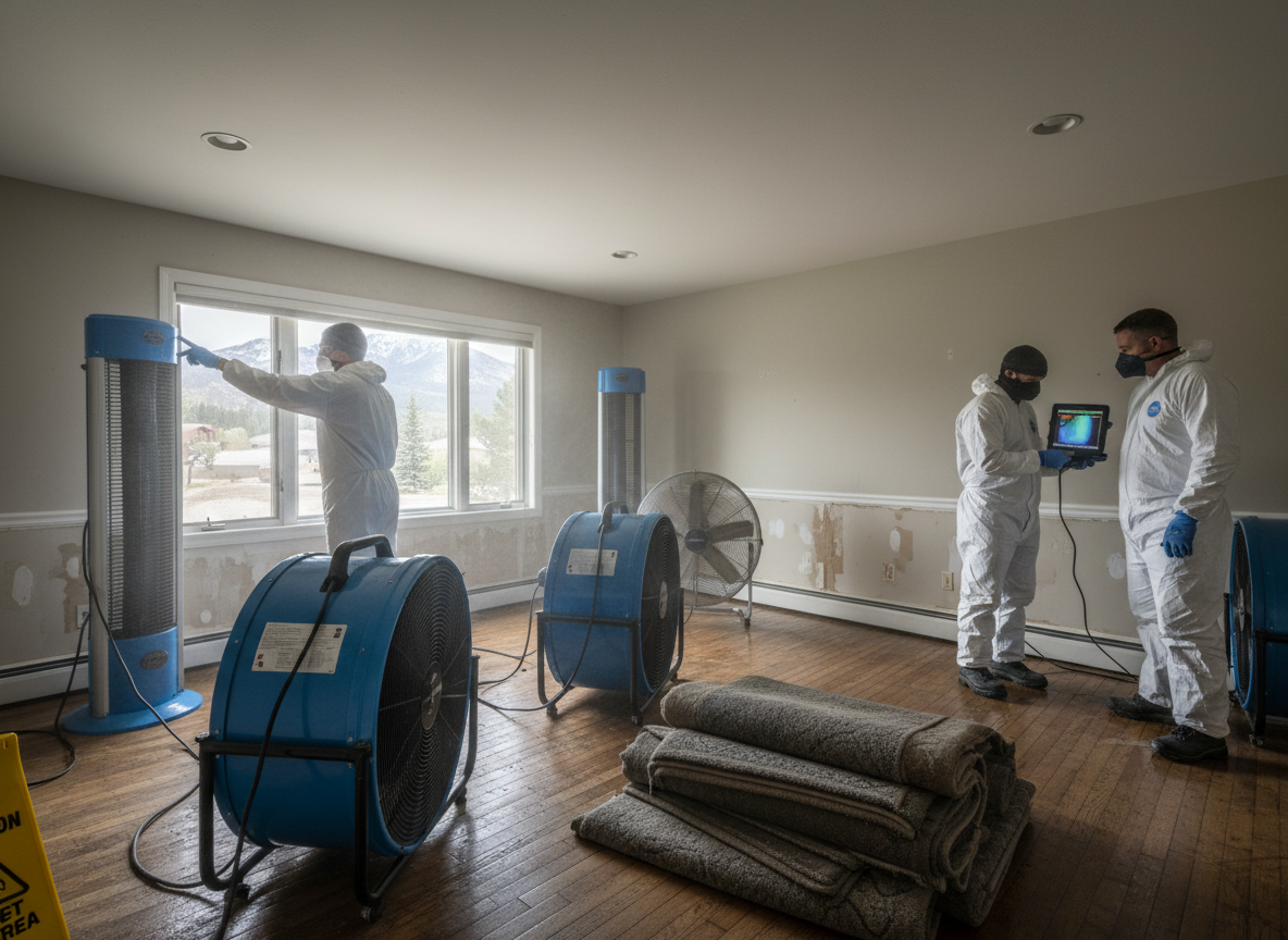 Drying Out and Preventing Mold in Edwards After Minor Flooding