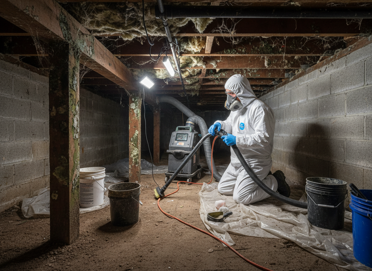 Crawl Space Mold Removal in Edwards, CA