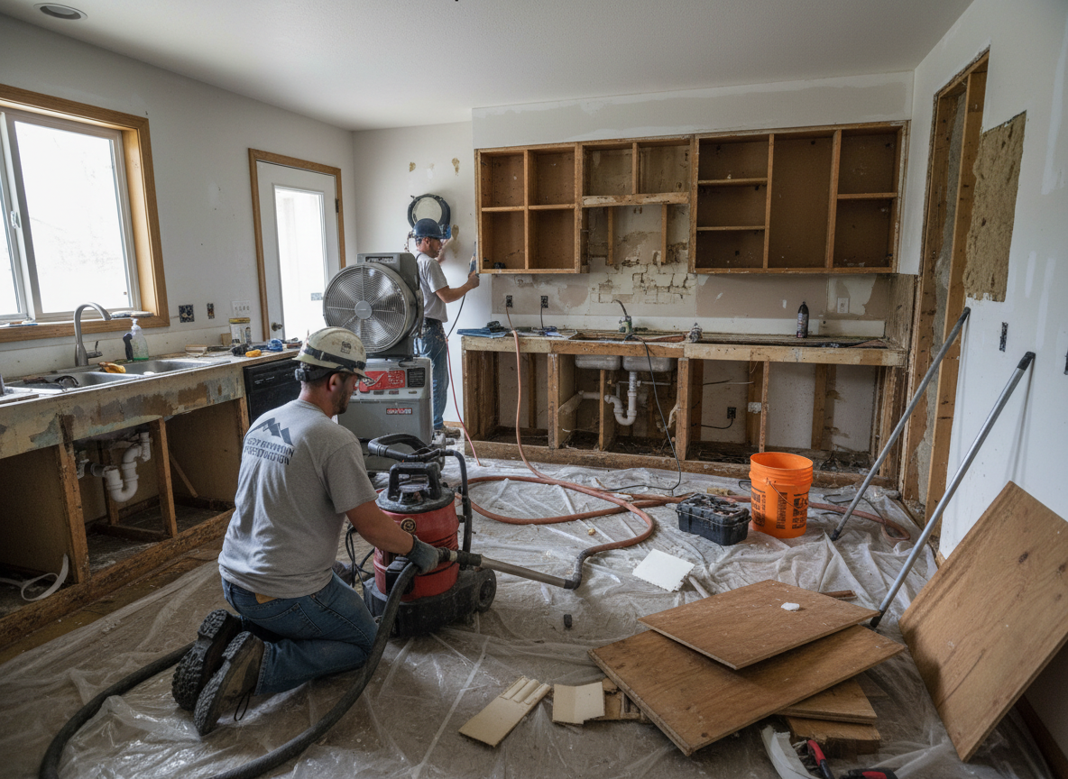 Kitchen Water Damage Repair in Edwards, CA