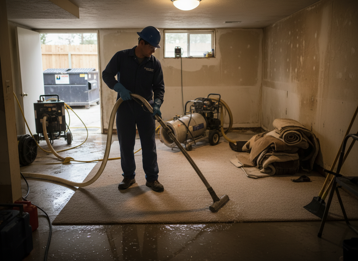 Water Damage Restoration in Rosamond